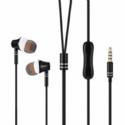 High quality Wired metal earphone Headphone in-ear earphone handfree