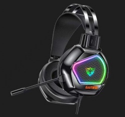 Wired Gaming Headphone with cool customized statical RGB LED