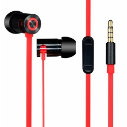 Wired metal earphone Headphone in-ear earphone handfree