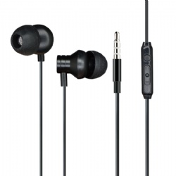 Wired metal earphone Headphone in-ear earphone handfree